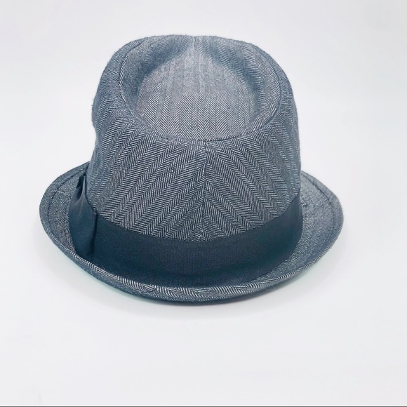 Stetson All American Fedora S-M Gray Herringbone - Picture 5 of 7